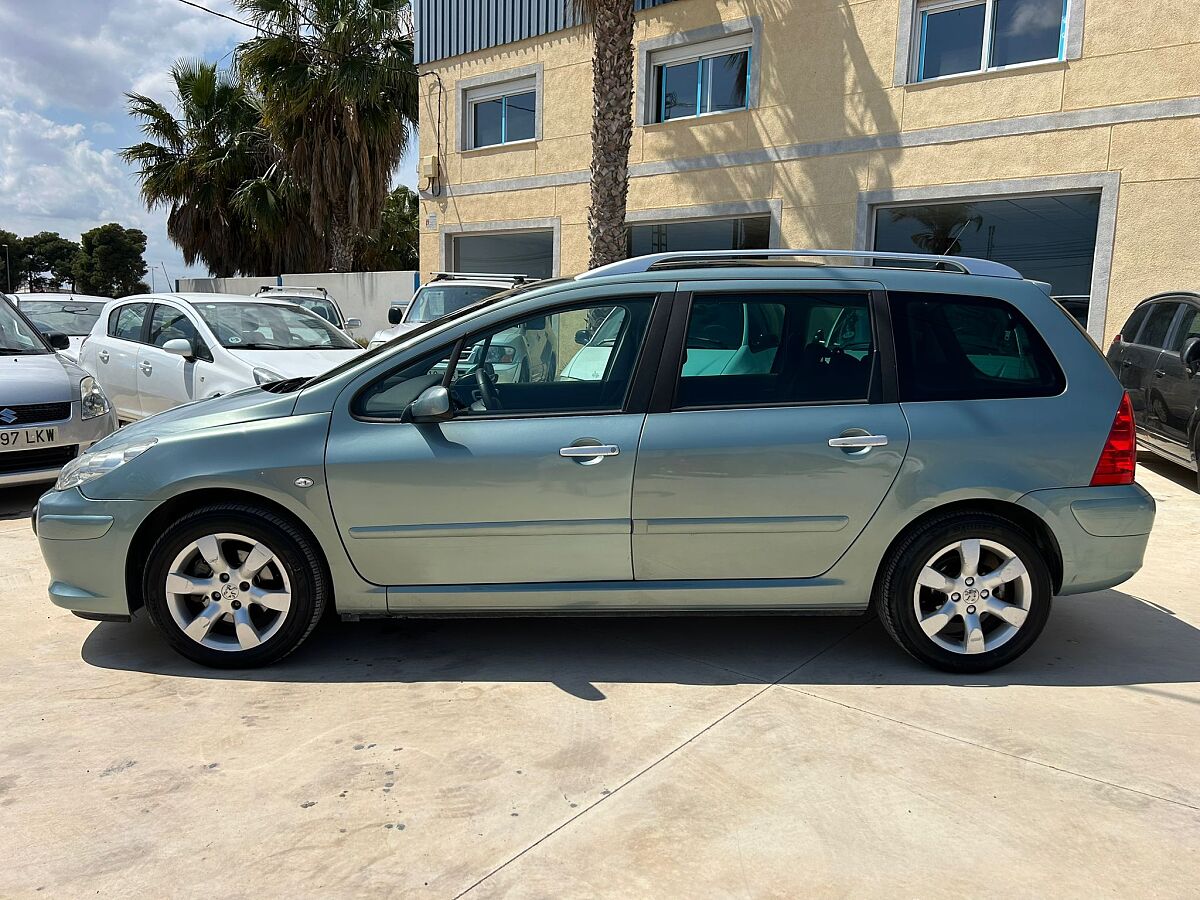 PEUGEOT 307 SW ESTATE 1.6 HDI SPANISH LHD IN SPAIN 148000 MILES SUPERB 2007